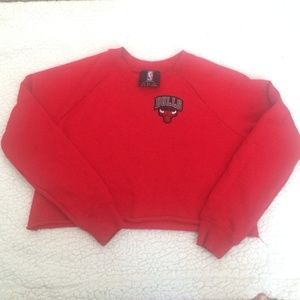 ✨CHICAGO BULLS CROP HOODIE✨